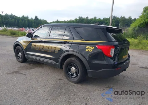 2020 Ford Police Interceptor Utility z USA, uszkodzony, nr VIN 1FM5K8AB7LGA95730